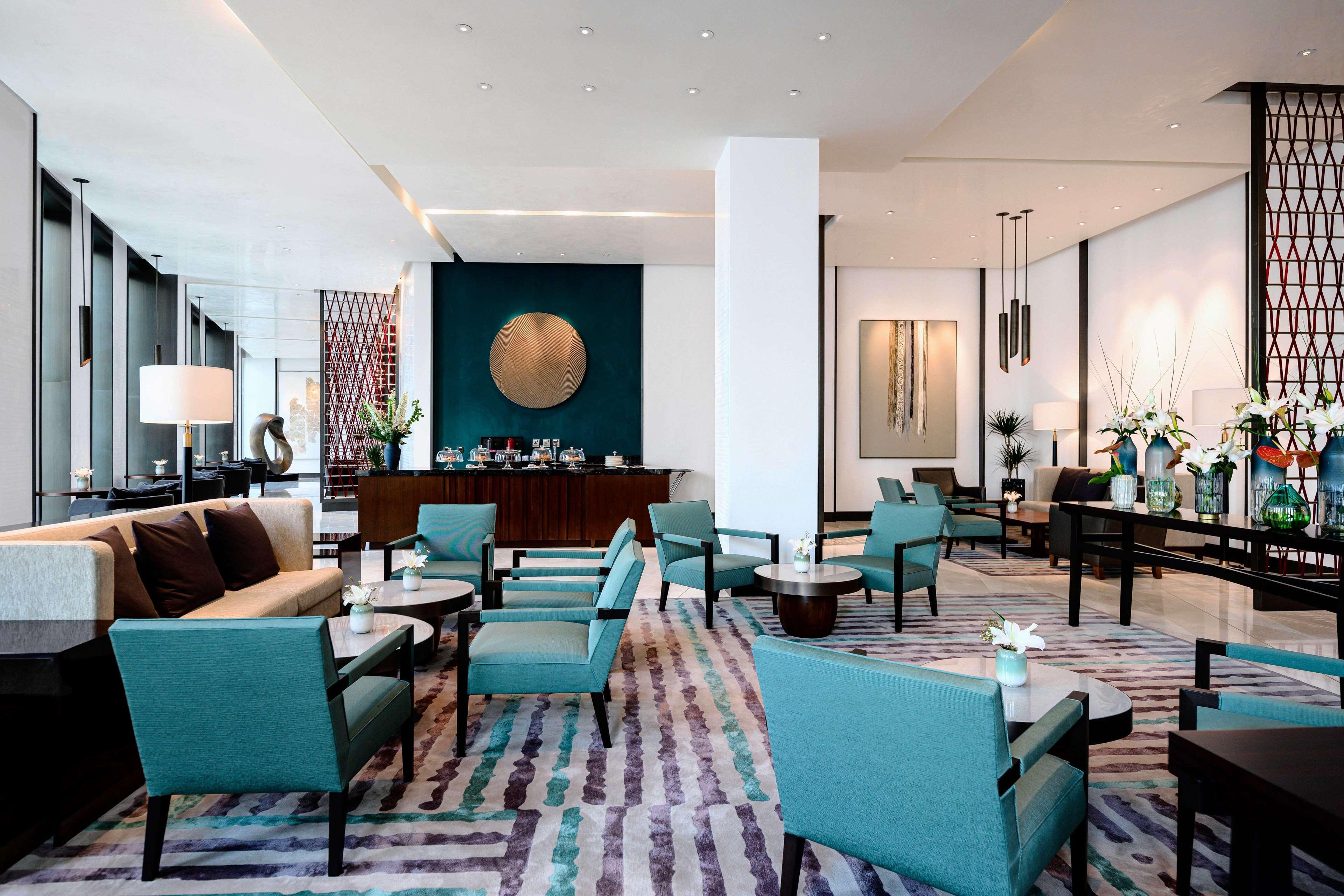 Park Hyatt Doha Exterior foto The lounge at the airport